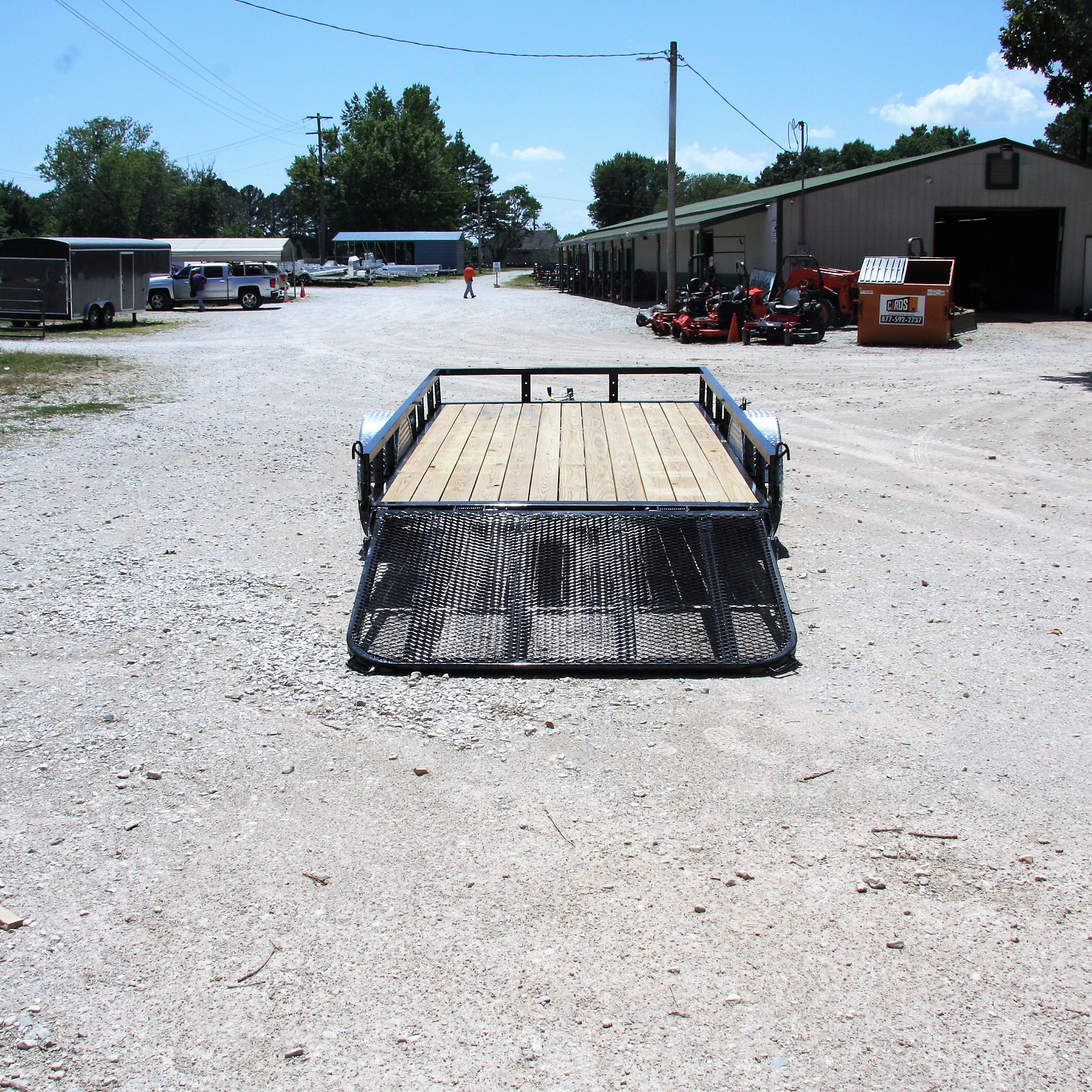 aluminum folding trailer gate        
        <figure class=